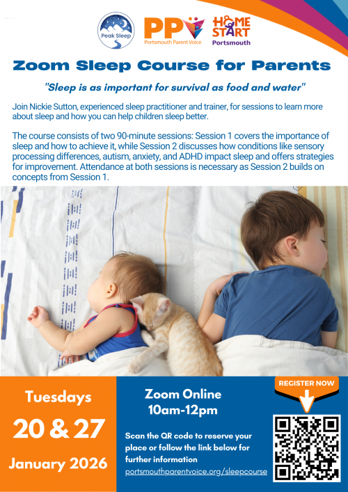 Zoom Sleep Course for Parents